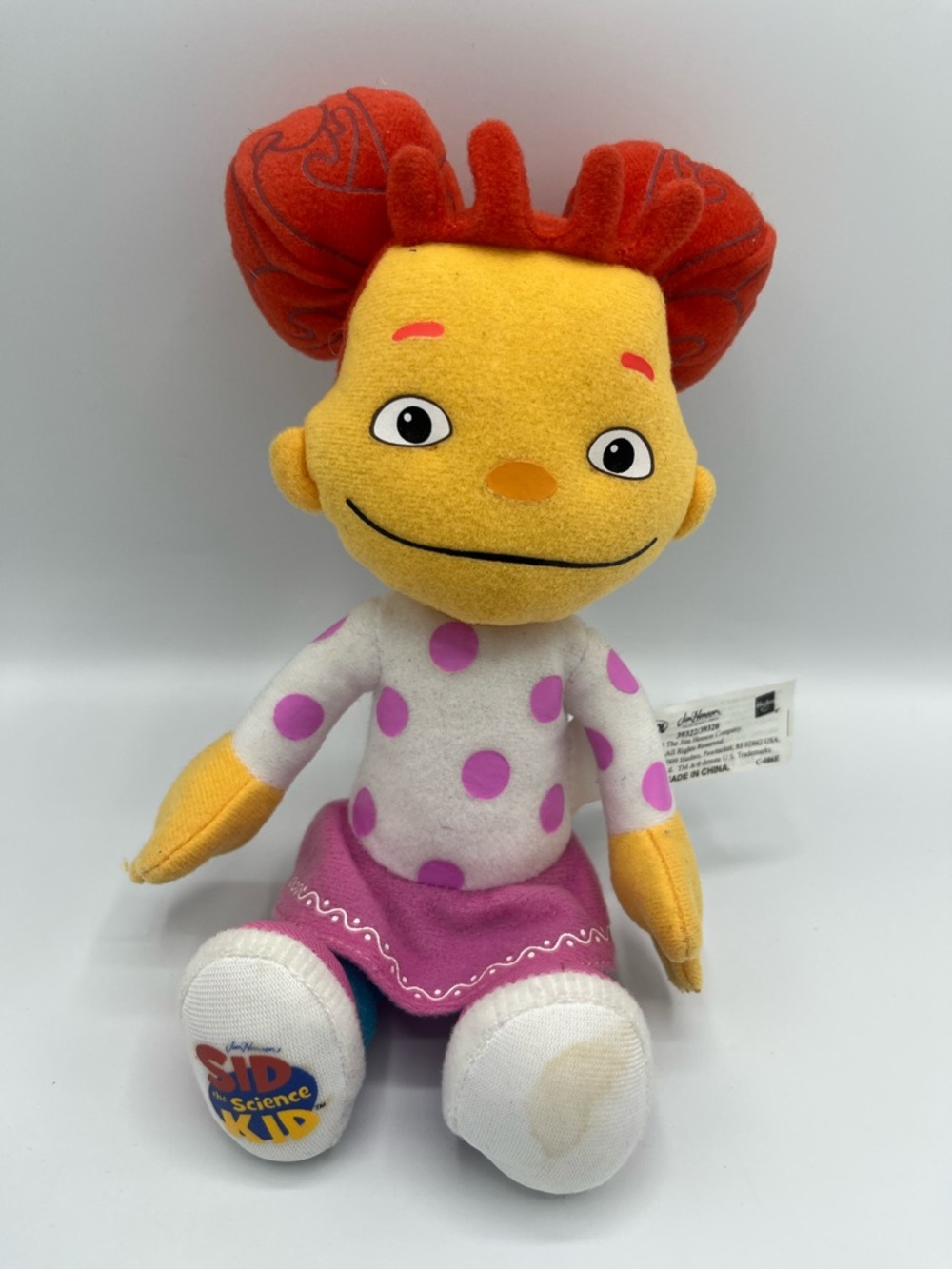 Sid the Science kid  GABRIELLA 6” plush dolls PBS Kids show Jim Henson